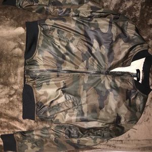 Camp bomber jacket